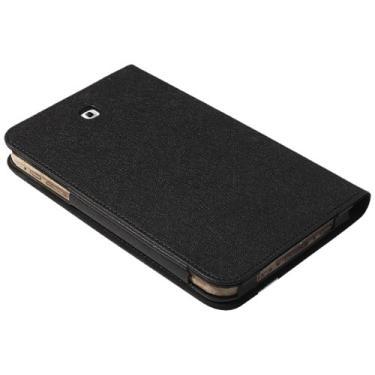 Imagem de E-Stand Capa protetora de couro PU estilo livro com alça de mão para Samsung Galaxy Tab 3.0 com tela de 7 polegadas (CSPDA-TAB3-73001)