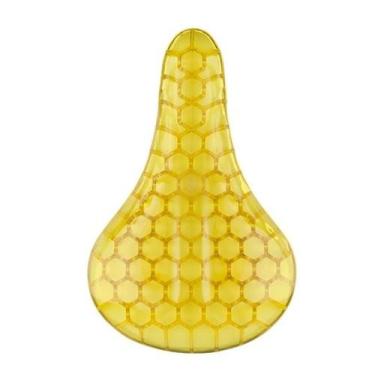 Imagem de Selim colmeia banco para bicicleta aro 16/20 - KALF, Amarelo