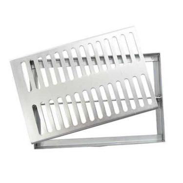 Imagem de Grelha Galvanizada Com Suporte 20 X 40cm - Ronconi