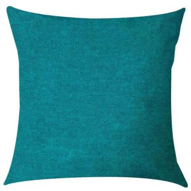 Imagem de Capa de Almofada Tiffany Liso Impermeável 45x45cm - Sua Casa Decor