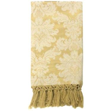 Imagem de Manta de Sofá Jacquard Dourado 190x140 - Sua Casa Decor