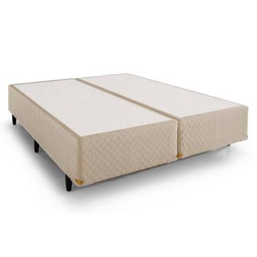 Imagem de Cama Box Base Universal King Size Triumph Bordado (193x203x39) - Herval