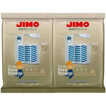 Imagem de Jimo Cartela Mata Anti Traça Guarda Roupa Gavetas 2un