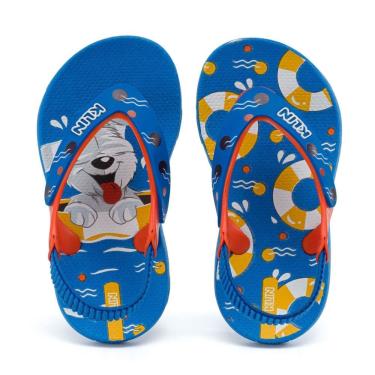 Imagem de chinelo infantil klin acqua print verao menino