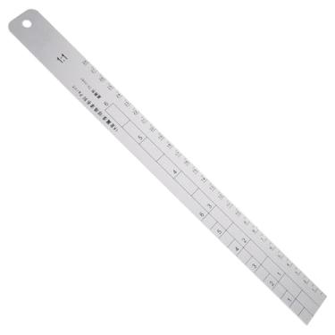 Imagem de OUNONA Balança de graduação em bastão de medição de tinta metálica para mistura de tinta e proporção de agitação régua para aplicação automotiva