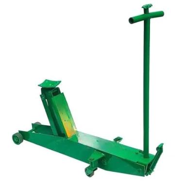 Imagem de Macaco Hidráulico Tipo Jacaré Longo 2 Toneladas Com Rodas De Ferro Para Oficinas E Garagens