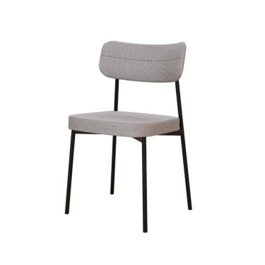 Imagem de Cadeira Mynna Fixa C/4 Pes 525 X 470 X 790 Mm C/1 Un. Corriente Cinza Claro Corriente Cinza Claro