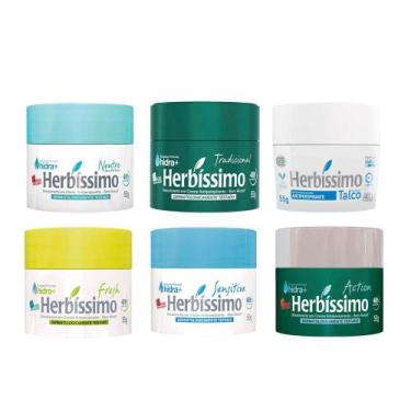 Imagem de Kit 6 Desodorantes Herbissimo 55g cada - Sortidos