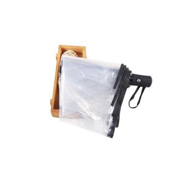 Imagem de Guarda-chuva AIXICWXI totalmente automático dobrável transparente pret