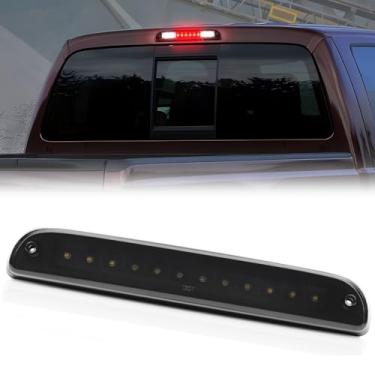 Imagem de Luz de freio LED 3rd Third compatível com Ford F250 F350 F450 F550 Super Duty Ranger 1999-2016, luzes de freio de cabine traseira fumadas com junta de espuma de vedação para Mazda B-Series