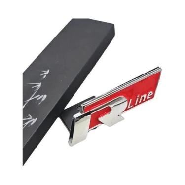 Imagem de Emblema 3D Em Metal Da Linha R Para VW Golf, Tiguan, Polo, Passat, Tou