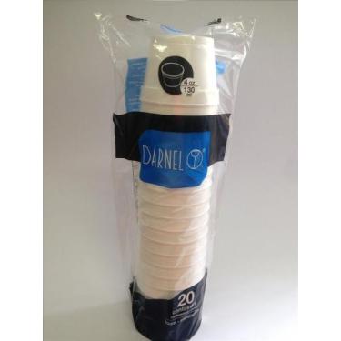 Imagem de Pote térmico de isopor 4oz 130ml com 20 unidades darnel