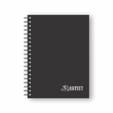 Imagem de Caderno Capa Dura Universitário Sem Pauta1 Matéria 80 Folhas brancas 90 g/m²