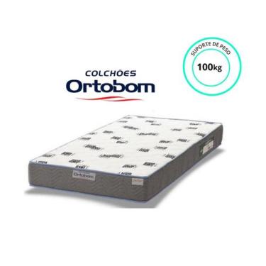 Imagem de Colchão Ortobom Espuma D33 Light 88x188x14 - Antialérgico -Antiácaro ,