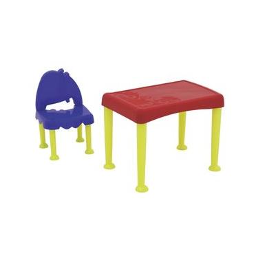 Imagem de Conjunto Infantil Tramontina Lirous Vermelho Em Polipropileno