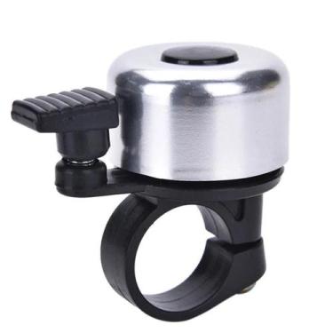 Imagem de Campainha sino bicicleta retro metalico som tradicional design classic