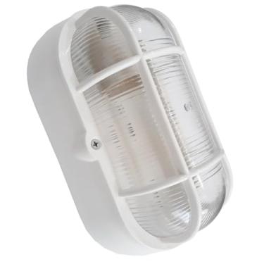 Imagem de KIT 30 ARANDELA TARTARUGA C/GRADE, P/ 1 LÂMP. E27 (BRANCO)