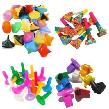 Imagem de 100 Mini Brinquedos Lembrancinha Barata Festa Junina - Genérica 