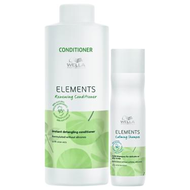 Imagem de Kit Wella Professionals Elements Calming + Renewing Duo Salon (2 Produtos)