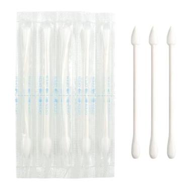 Imagem de Cotonetes de algodão esportivos embalados individualmente com ponta du