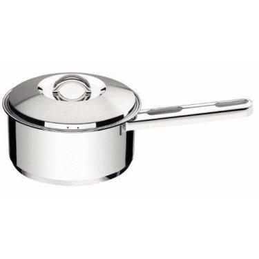 Imagem de Panela Inox Rasa Solar 20cm 2,89 litros Fundo Triplo Tramontina, Cinza