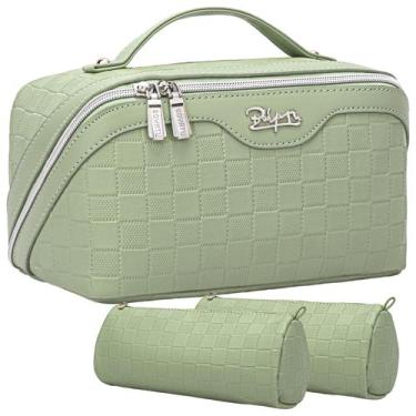 Imagem de Organizador de bolsas de maquiagem de viagem BOYATU, conjunto de 3 peç