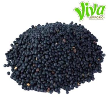 Imagem de Lentilha preta beluga 1kg - EMPÓRIO VIVA