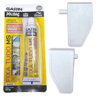 Imagem de Dobradiça Tampa Móvel + Fixa Tudo Para Lavadora Electrolux - Brazan