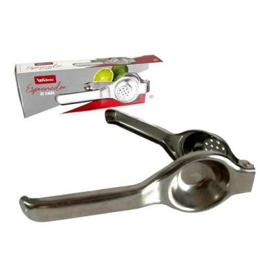 Imagem de Espremedor de Limão Inox Manual Maciço Super Forte Utensilio para Cozi