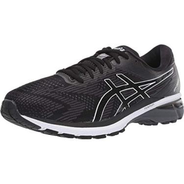 Imagem de Tênis de corrida masculino ASICS GT-2000 8, Black/White, 6