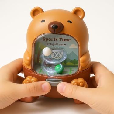 Imagem de Capivara Brinquedo Cesta de Basquete Infantil com Bola Jogo Infantil Mini Game Portatil