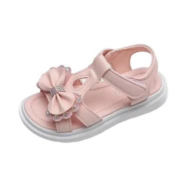 Imagem de Sandálias De Princesa Para Meninas Com Solas Macias, Estilo Casual, Fo