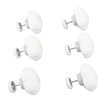 Imagem de Fafeicy Fixadores de Capa de Edredão, Alfinetes Decorativos Leves para Porta -cama, 16 PCs Grippers Em Forma de Flores para Todos (Branco)