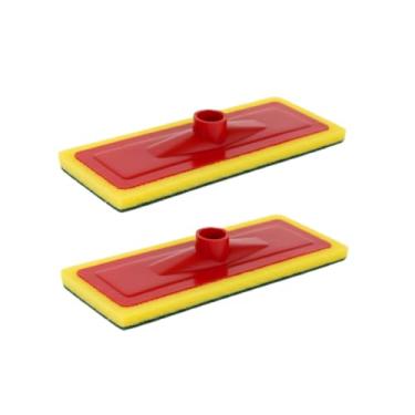 Imagem de Kit 2 Rodo Esponja Espuma para Limpeza Pesada – Esfregão Mop Abrasivo Lava Piso e Azulejo Multiuso, Ideal para Casa, Banheiro e Cozinha, Utensílio Prático, Sem Cabo, Alta Eficiência e Durabilidade