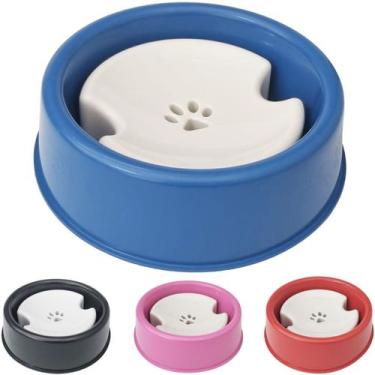 Imagem de Bebedouro Pelos Longos Cachorros Cães Plástico Não Molha Pelo Seco 800