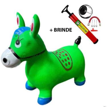 Imagem de Cavalinho Upa Upa inflavel Pocoto Brinquedo + Brinde Bomba - Tesla Sto