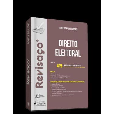 Imagem de Revisaço - Direito Eleitoral - 415 Questões Comentadas Alternativa Por Alternativa (2024)