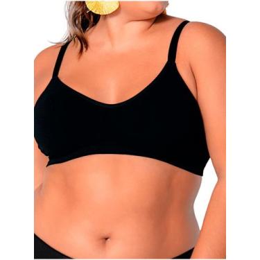 Imagem de Sutiã Conforto Demillus 061146 Ultraleve Plus T.Ú, UNI, 27, Preto