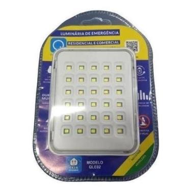 Imagem de Luminária De Emergência De Tomada 30 Leds Bivolt Qualitronix