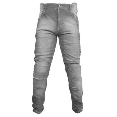 Imagem de Calça Jeans Motociclista CORSAIR  Preto  Racing Rabbit, 46