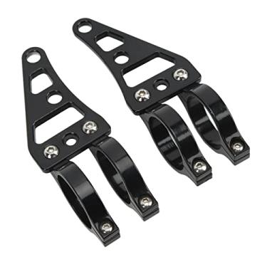 Imagem de Generic Suporte de Montagem do Farol Garfo Resistente Ao Desgaste 2 Peças Suporte de Montagem do Farol Durável para Motocicleta