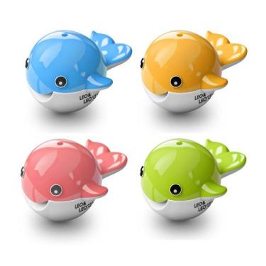 Imagem de Apontador Duplo Baleia com Depósito Fundo do Mar Leo&Leo  Lápis Comum 