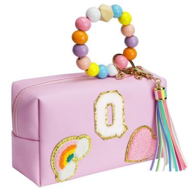 Imagem de Bolsa de maquiagem Elilier Initial Skin Care Bag para mulheres rosa