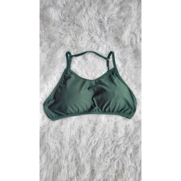 Imagem de Top de Academia Fitness Com bojo removivel Tiras Costa Nua - PIJAMAS V