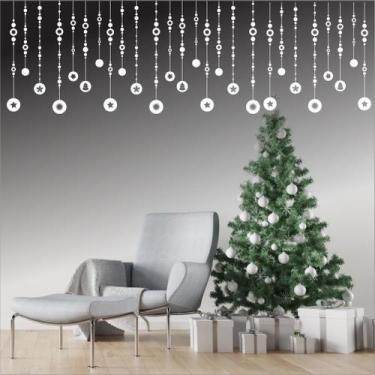 Imagem de Adesivo Natalino Parede Guirlanda Festiva Autocolante - Lopes Decor, B
