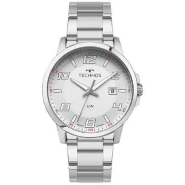Imagem de Relógio Technos Masculino Racer Prata - 2315LAT/1K Relógio Technos Masculino Racer Basico Prata - 23-Masculino