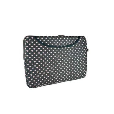 Imagem de Case Para Notebook 14 Poa Love Chocolate, Sem Bolso - Reliza