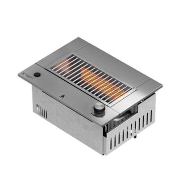 Imagem de Churrasqueira A Gás Slim Dxx201 Glp Dinoxx Uruguaia + Tampa