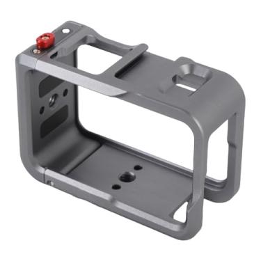 Imagem de Generic Caixa Protetora de Metal Resistente para Gaiola de Câmera de Ação para Action 5 Pro, Montagem de Sapata Fria e Porta Rosqueada de 1/4 de Polegada