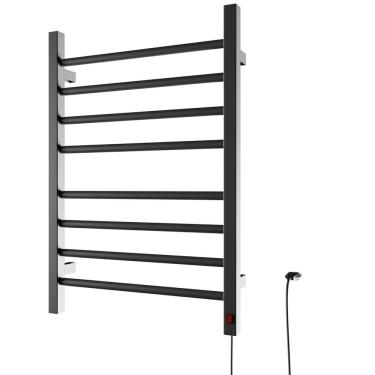 Imagem de Toalheiro Termico Casuli Circolare Due Cinza 220V Direito